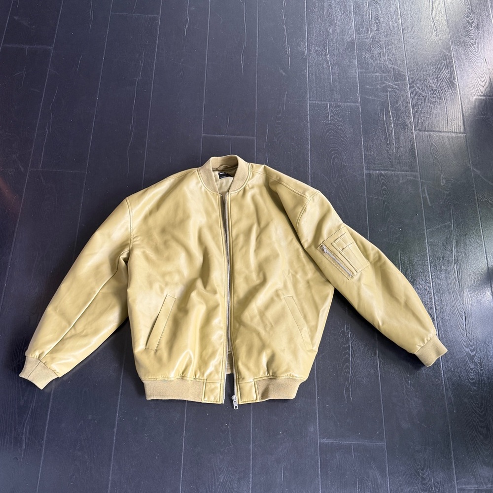 Men's Olive Bomber Jacket